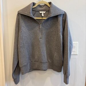 Spanx Air Essentials Half Zip Sweatshirt - Size M